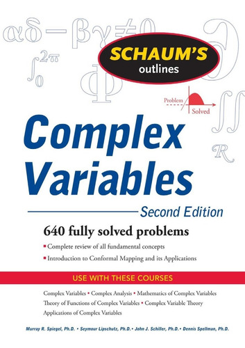 Complex Variables Schaum Second Edition Spiegel - Lipschutz