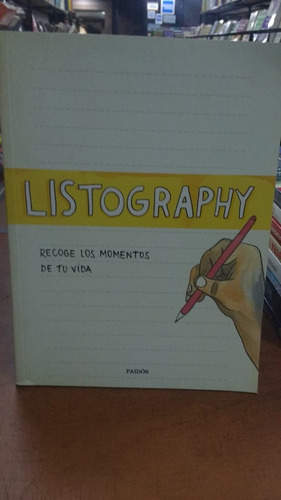 Listography Recoge Los Momentos De Tu Vida Libreria Merlin