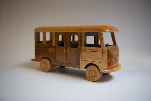 Combi Vw De Madera