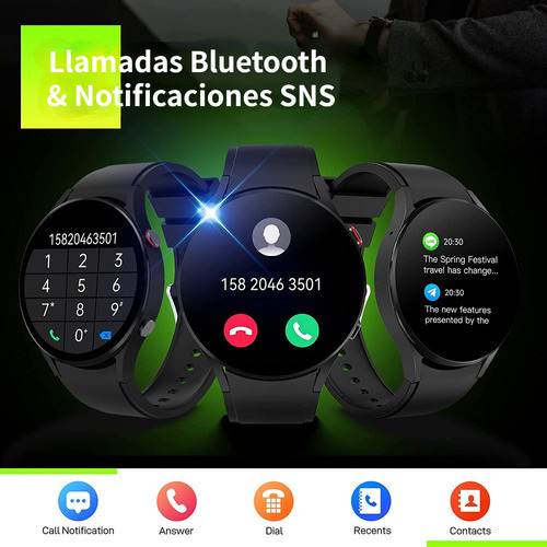 Relojes Inteligentes Para Hombre Y Mujer Llamad Para Samsung