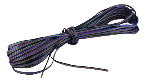 Cable Rgb De 0.5mm 24 Awg Para Tira Luces Rgb Led X10 Metros