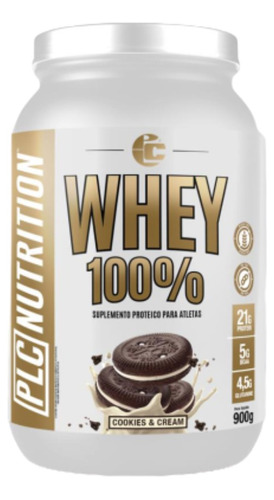 Whey 100% Concentrada 900g Plc Nutrition
