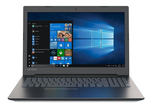 Notebook Lenovo IdeaPad 320-15IKB Onyx Black 15.6, Intel Core i5 8250U 4GB de RAM 128GB SSD Intel UHD Graphics 620 1366x768px Windows 10 Home