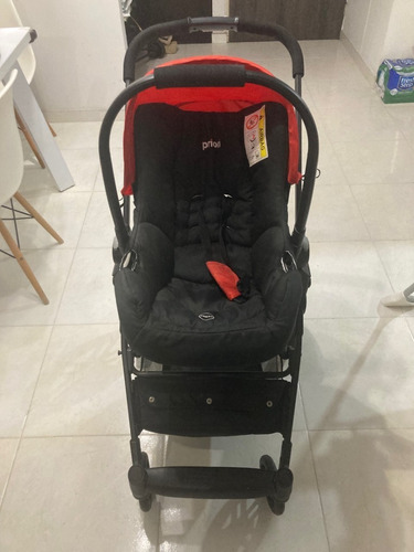 Coche Para Bebe Priori Travel Sistem 3 En 1, Silla Para Auto