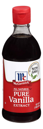 Extracto De Vainilla Puro Natural Mccormick 473 Ml