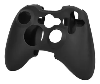 Funda Silicon Compatible Con Control Xbox 360 Negro