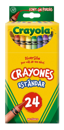 Crayola Estándar Crayola C/24 Piezas