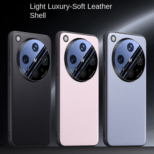 Funda Circular De Tpu, Piel Y Metal Con Protección De Cámara Para Oppo Find X8 Ultra X8s + Para Find X8 Pro X8, Funda Trasera Delgada Y Dura