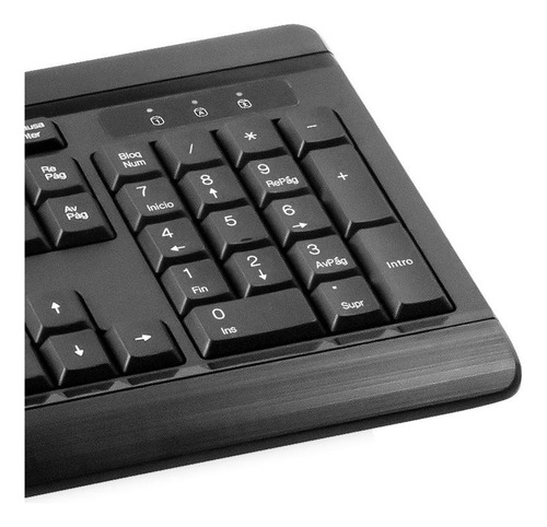 Klip Xtreme - Combo Teclado+mouse C/cable Usb Kck-251s