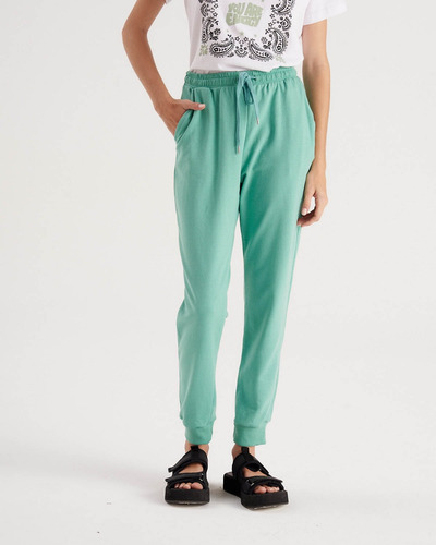 Pantalon Jogger Garment Dye Leblon - Mint Mujer Portsaid