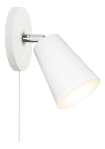 Aplique Velador Moderno Pared Cono Movil Apto Luz Led E27