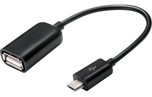 Cable Otg Usb A Micro Usb 2.0 De 5 Pines Y 15 Cms Pendrive