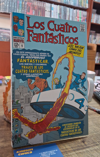 Biblioteca Marvel. Los Cuatro Fantasticos. Volumen 1.