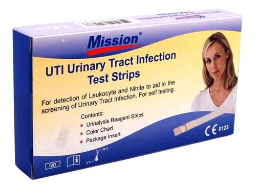 Tiras Reactivas Detección De Infección Urinaria Uti Test