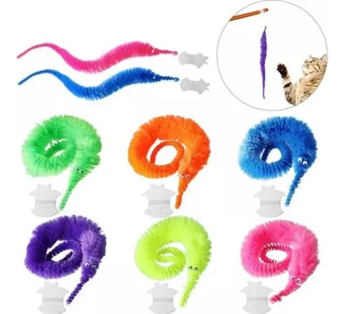 comprar 6 Pcs Gusano Mágico Muñeco Trepador Twisty Worm Magia Trucos