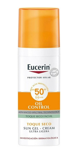 Eucerin Protector Solar Facial Efecto Mate Oil Control 50 Ml