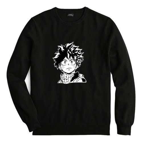 Buzo Cuello Redondo De My Hero Academy, Izuku Midoriya, Anim