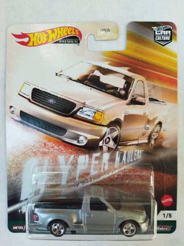 Hot Wheels Premium 99 Ford F-150 Svt Lightning Hyper Cs3