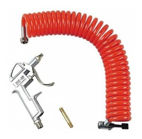 Imagem 4 de 4 de Kit Pistola Sopradora De Ar Voylet Dg-10a Encher Pneu