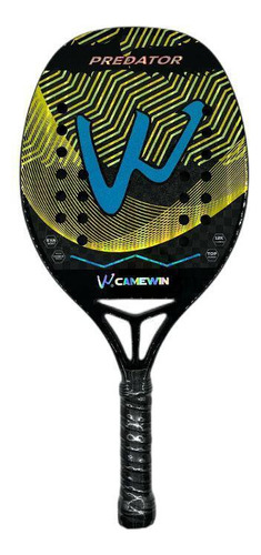 Raquete Beach Tenis Camewin 100% Fibra Carbono 12k Predator