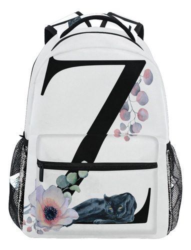 Mochila Diseño Letra Z Flor