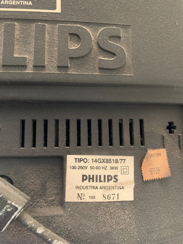 Televisor Philips De 14 Pulgadas (no Hago Envíos) (Usado)