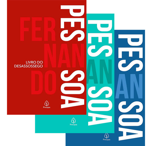 Kit 3 Livros Clássicos Literatura Fernando Pessoa Texto Integral Questões Enem Vestibular Comentadas