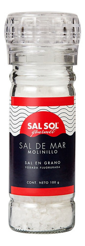 Sal Sol Molino Gourmet Yod Fl 100g