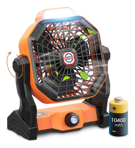 # Ventilador Recargable De 8 Pulgadas 10400mah Con Pilas