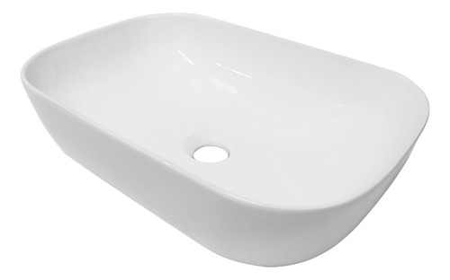 Lavamanos De Sobreponer En Ceramica Blanco 13cm*46cm*33cm