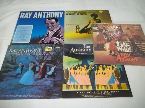 Lp Vinil - Ray Anthony - 5 Discos