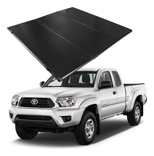 Tapa Batea Rigida Trifold Toyota Tacoma 2012 2013 2014 2015