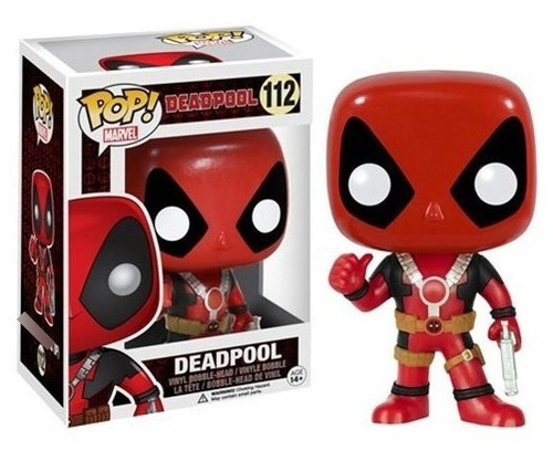 Deadpool 112 Funko Pop Thumbs Up Pulgar Arriba Emoji Marvel