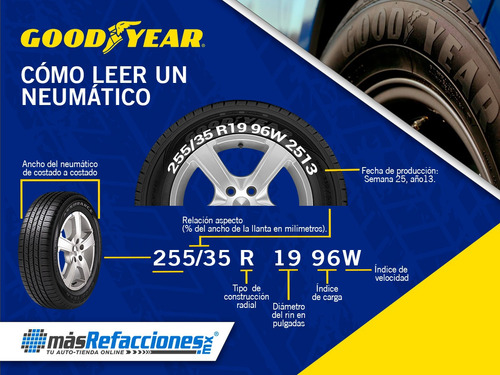 Kit 4 Llantas 255/55r19 111v Goodyear Wrangler hp