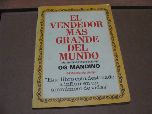 El Vendedor Mas Grande Del Mundo , Año 1975 , Og Mandino