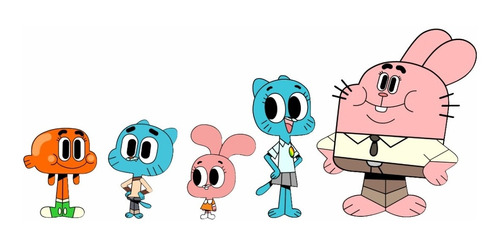 Adesivo De Parede Desenho O Incrível Mundo De Gumball