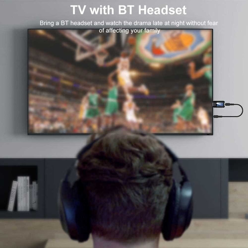 Transmisor Y Receptor Bluetooth Usb V5.0 Tv Aux / Rx - Tx
