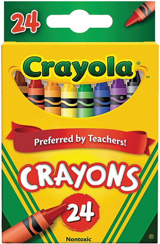 Creyones De Cera Crayola 24 Unidades 