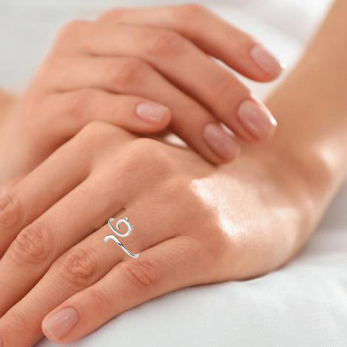 Anillo De Hilo De Ganchillo Para Dedo Anillo De Hilo Geométr