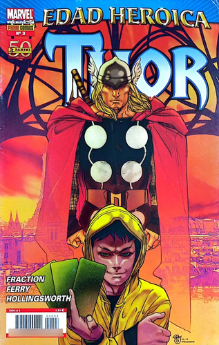 Thor Edad Heroica #3 Marvel Comic Original Panini En Español
