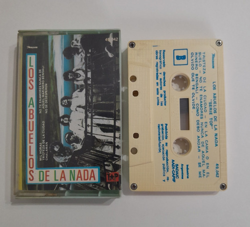 Los Abuelos De La Nada Cassette Audio Original