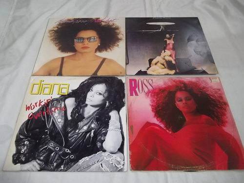 Vinil Lp - Diana Ross - 4 Discos