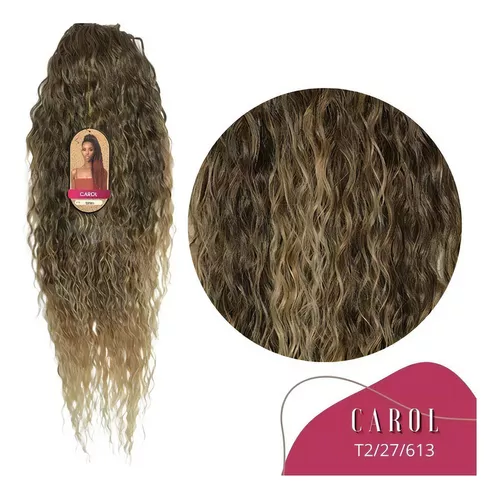 Rabo de Cavalo Bio Vegetal Fibra Futura Cacho Solto 70 cm 185 gramas  Aplique de Cabelo Modelo Emily Ser Mulher - Loja de Cabelo - Loja de  Perucas e Cabelos