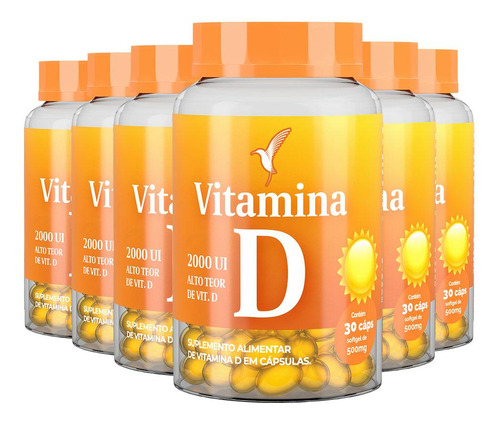 Vitamina D Para Imunidade 180 Dias 180 Caps Eleve Life