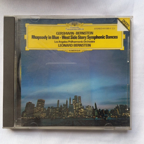 Gershwin Bernstein Rhapsody In Blue West Side Story Cd Kkt 