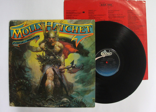 Gusanobass Lp Molly Hatchet  Flirtin With Disaster 1979 Impo