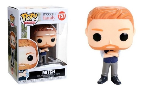 Funko Pop Modern Famil Mitch #757. Orig Purpura Funnyland