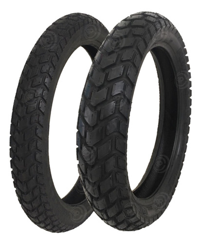 Par Mt60 Pneu Transalp 700 100/90-19 + 130/80-17 Pirelli