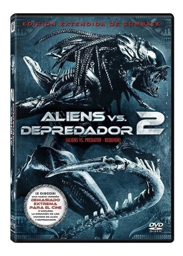 Dvd Aliens Vs Depredador 2 (avp 2 Requiem) Ed Esp 2 Dvds