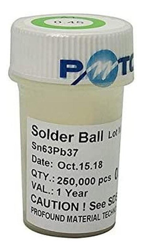 250 000 Esferas De Soldadura De 0.20mm Sn-pb
